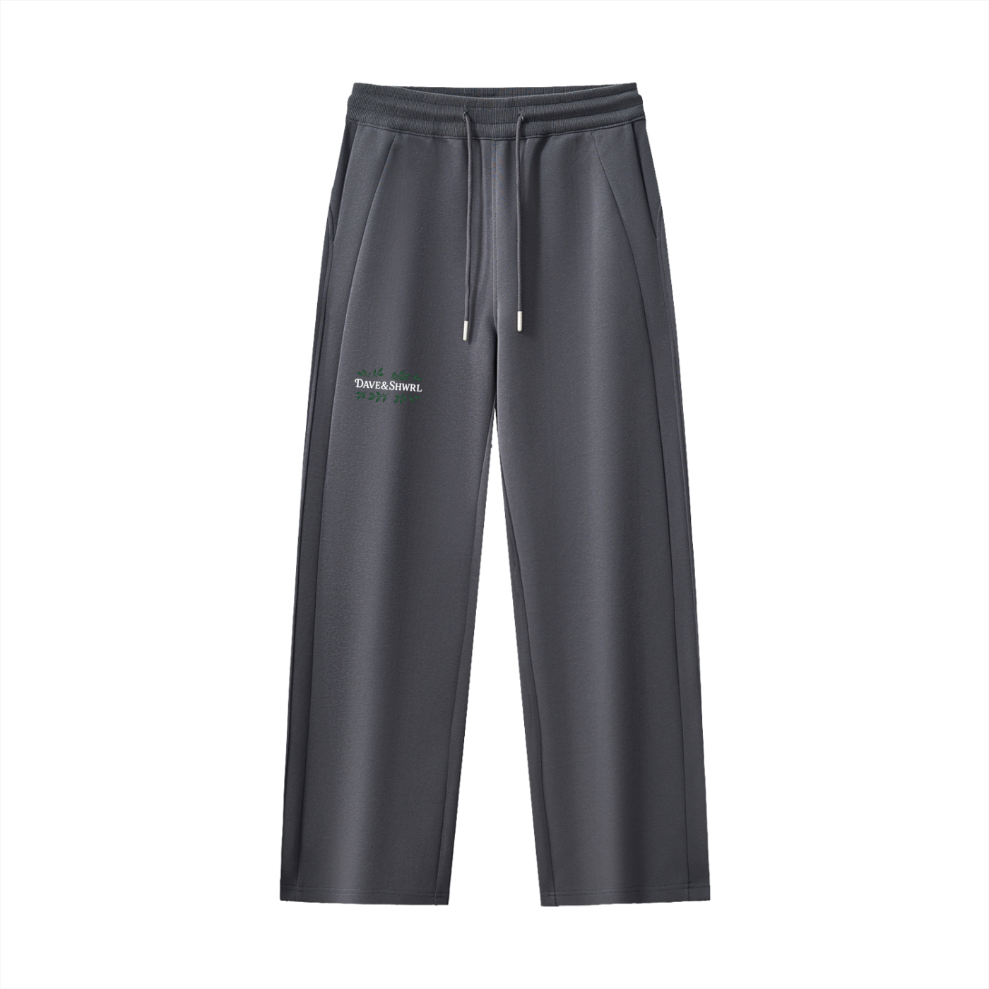 Essential Drawstring Straight-Leg Sweatpants